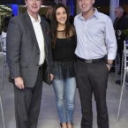 3. Alejandro Escallón padre, Emily Pimentel y Alejandro Escallón hijo
