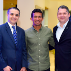 4. Carlos Dávila, Gary Saavedra y Enrique Saturno